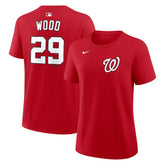 James Wood Washington Nationals Nike Women's Name & Number T-Shirt - Red - Nike Lifestyle