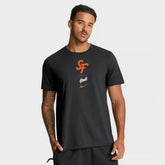 San Francisco Giants Nike City Connect 2-Hit T-Shirt - Black - Nike Online