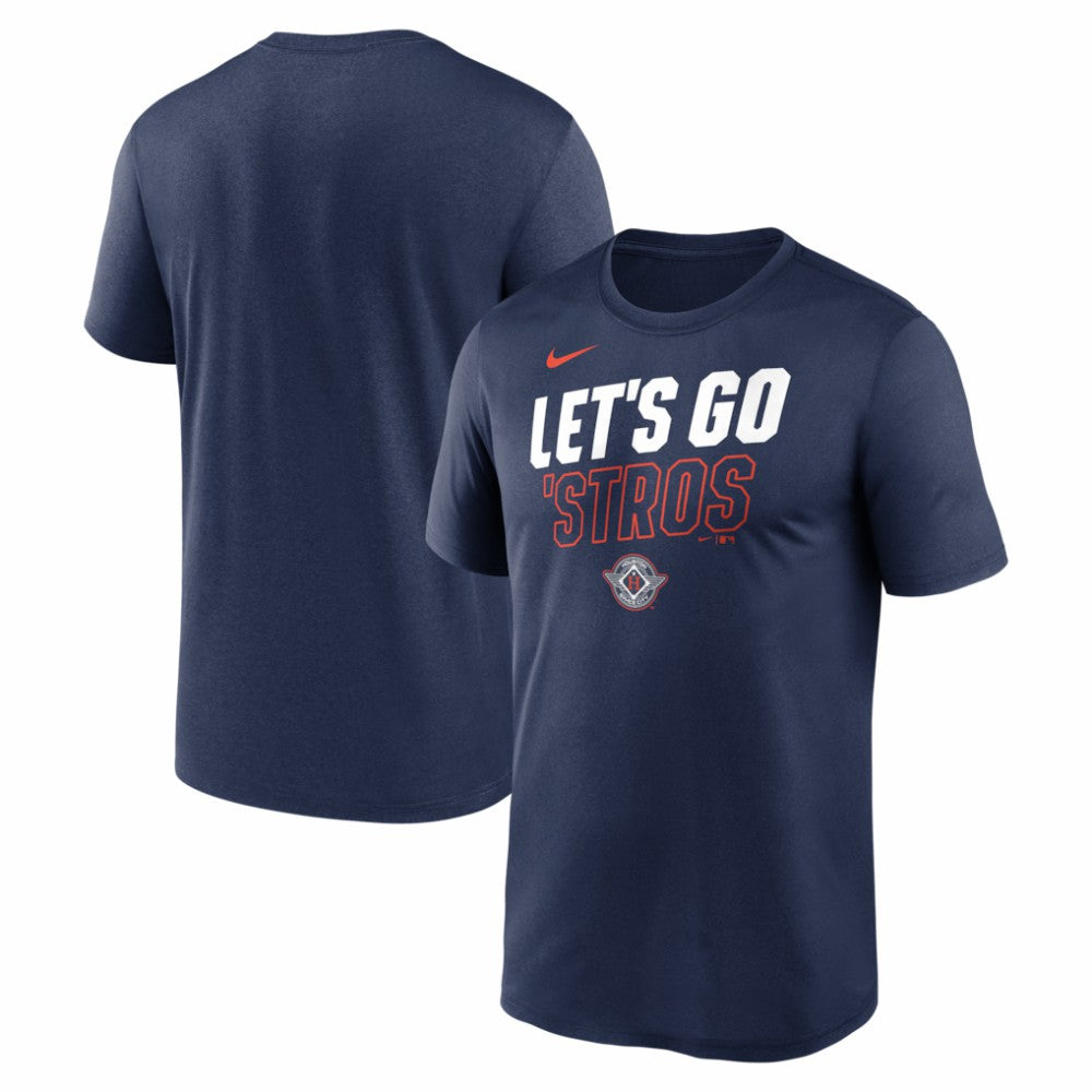 Houston Astros Nike City Connect Team Phrase Script Dri-FIT T-Shirt - Navy - Nike on Sale