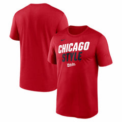 Chicago White Sox Nike City Connect Team Phrase Script Dri-FIT T-Shirt - Red - Nike Sale