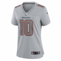 Nike Bo Nix Denver Broncos Women's Fashion Atmosphere Fashion Game Jersey Gray