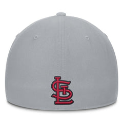 St. Louis Cardinals Nike Primetime Rise Dri-FIT Flex Hat - Gray - Nike on Sale