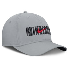 Minnesota Twins Nike Primetime Rise Dri-FIT Flex Hat - Gray - Nike Discount