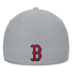 Boston Red Sox Nike Primetime Rise Dri-FIT Flex Hat - Gray - Nike on Sale
