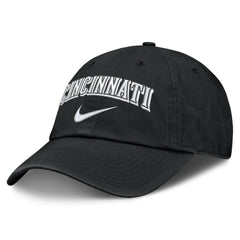 Cincinnati Reds Nike Primetime Club Adjustable Hat - Black - Nike Discount