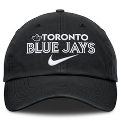 Toronto Blue Jays Nike Primetime Club Adjustable Hat - Black - Nike Lifestyle