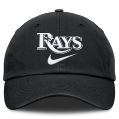 Tampa Bay Rays Nike Primetime Club Adjustable Hat - Black - Nike Online