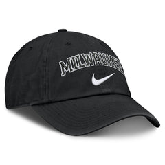 Milwaukee Brewers Nike Primetime Club Adjustable Hat - Black - Nike Lifestyle