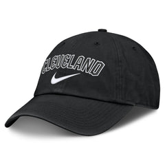 Cleveland Guardians Nike Primetime Club Adjustable Hat - Black - Nike Discount