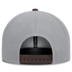San Diego Padres Nike Primetime Pro Dri-FIT Snapback Hat - Gray/Brown - Nike Lifestyle