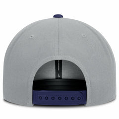 Los Angeles Dodgers Nike Primetime Pro Dri-FIT Snapback Hat - Gray/Royal - Nike Online