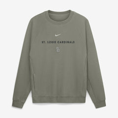 St. Louis Cardinals Nike Statement Primary Raglan Dri-FIT Sweatshirt - Olive - Nike Sale