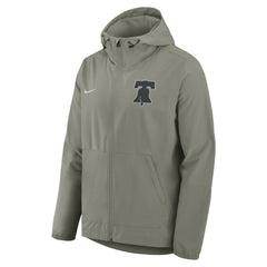 Philadelphia Phillies Nike Unlimited Packable Full-Zip Hooded Jacket - Olive - Nike Online