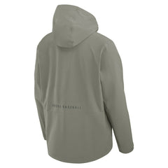 New York Yankees Nike Unlimited Packable Full-Zip Hooded Jacket - Olive - Nike Lifestyle