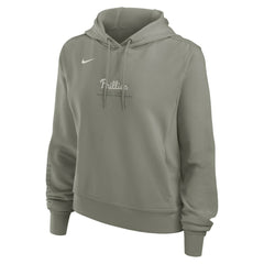 Philadelphia Phillies Nike Women's One Tri-Blend Dri-FIT Hoodie - Olive - Nike Online
