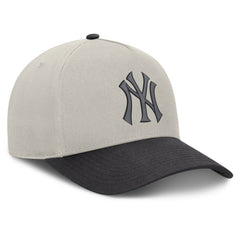 New York Yankees Fanatics Wonder A-Frame Adjustable Hat - Stone/Graphite - Fanatics on Sale