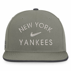 New York Yankees Nike Pro Dri-FIT Snapback Hat - Olive - Nike Sale