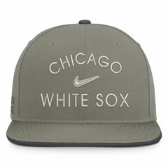 Chicago White Sox Nike Pro Dri-FIT Snapback Hat - Olive - Nike on Sale