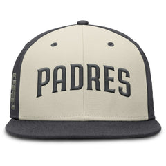 San Diego Padres Nike Dri-FIT True Fitted Hat - Cream - Nike on Sale