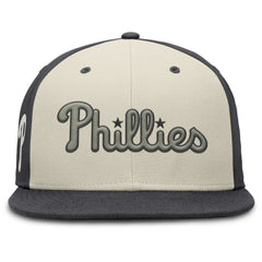 Philadelphia Phillies Nike Dri-FIT True Fitted Hat - Cream - Nike Discount