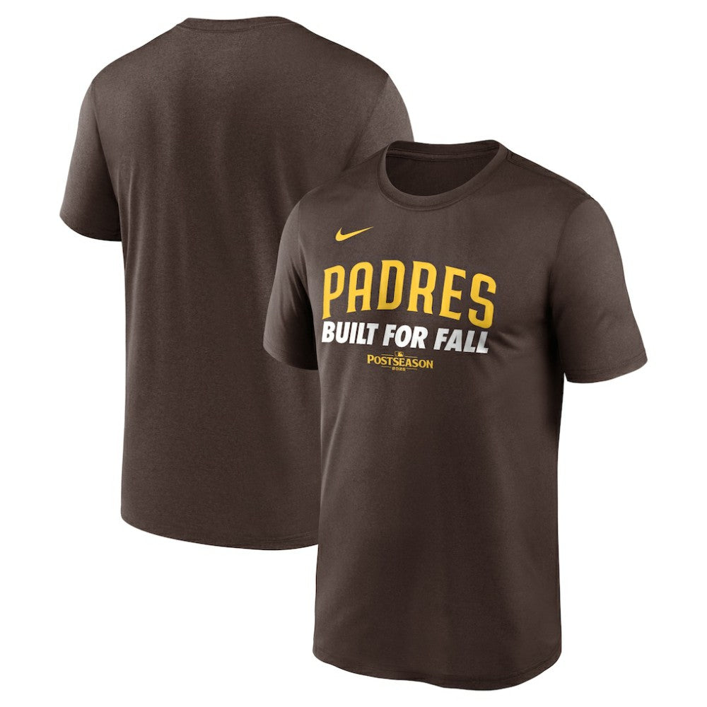 San Diego Padres Nike 2025 MLB Postseason Authentic Collection Legend Dri-FIT T-Shirt - Brown - Nike Sale