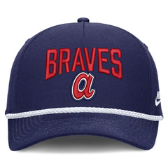 Atlanta Braves Nike Cooperstown Rise Adjustable Hat - Royal - Nike Sale