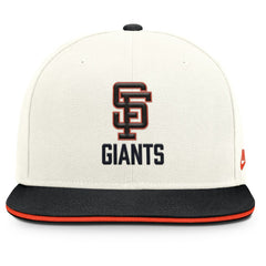 San Francisco Giants Nike Cooperstown Pro Dri-FIT Snapback Hat - Cream/Black - Nike on Sale