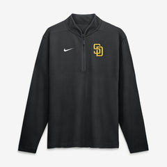 San Diego Padres Nike Dri-FIT Victory Half-Zip Pullover - Black - Nike Discount