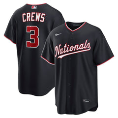 Dylan Crews Washington Nationals Nike Alternate Replica Jersey - Navy - Nike Lifestyle