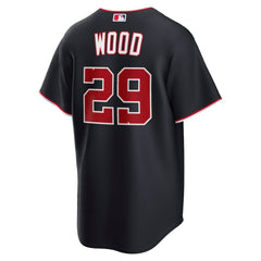 James Wood Washington Nationals Nike Alternate Replica Jersey - Navy - Nike Lifestyle