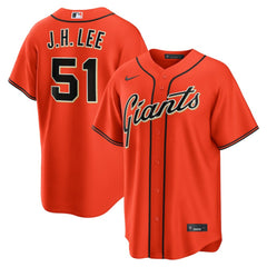 Jung Hoo Lee San Francisco Giants Nike Alternate Replica Jersey - Orange - Nike Online