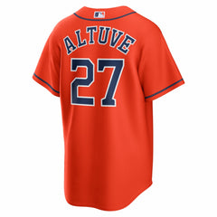 Jose Altuve Houston Astros Nike Alternate Replica Jersey - Orange - Nike Lifestyle