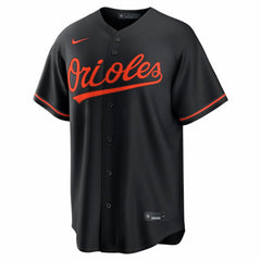Gunnar Henderson Baltimore Orioles Nike Alternate Replica Jersey - Black - Nike Lifestyle