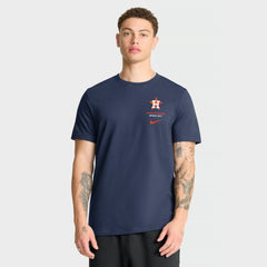 Houston Astros Nike Primetime 2-Hit T-Shirt - Navy - Nike Discount