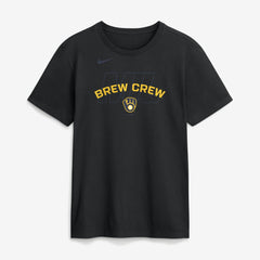 Milwaukee Brewers Nike Primetime Fashion T-Shirt - Black - Nike Sale