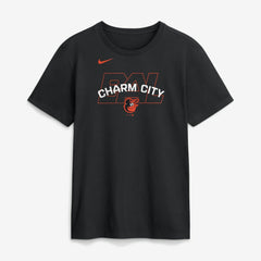 Baltimore Orioles Nike Primetime Fashion T-Shirt - Black - Nike Lifestyle