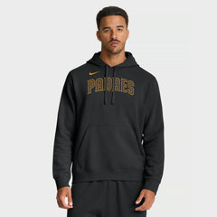 San Diego Padres Nike Dri-Fit Club Hoodie - Black - Nike Sale