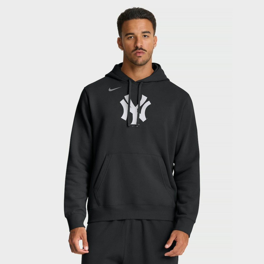 New York Yankees Nike Dri-Fit Club Hoodie - Black - Nike Sale