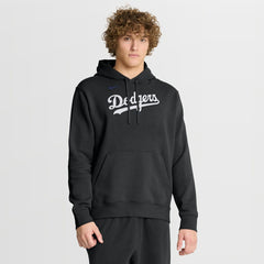 Los Angeles Dodgers Nike Dri-Fit Club Hoodie - Black - Nike Lifestyle