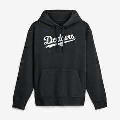 Los Angeles Dodgers Nike Dri-Fit Club Hoodie - Black - Nike Lifestyle