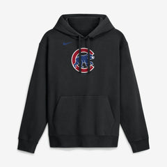 Chicago Cubs Nike Dri-Fit Club Hoodie - Black - Nike on Sale