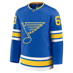 Jake Neighbours St. Louis Blues Fanatics Home Premium Jersey - Blue - NHL 2001551927