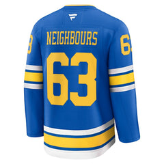 Jake Neighbours St. Louis Blues Fanatics Home Premium Jersey - Blue - NHL 2001551927