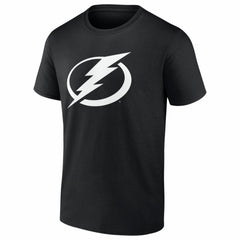 Tampa Bay Lightning Logo Athletic Essential T-Shirt - Black - NHL 2001552064