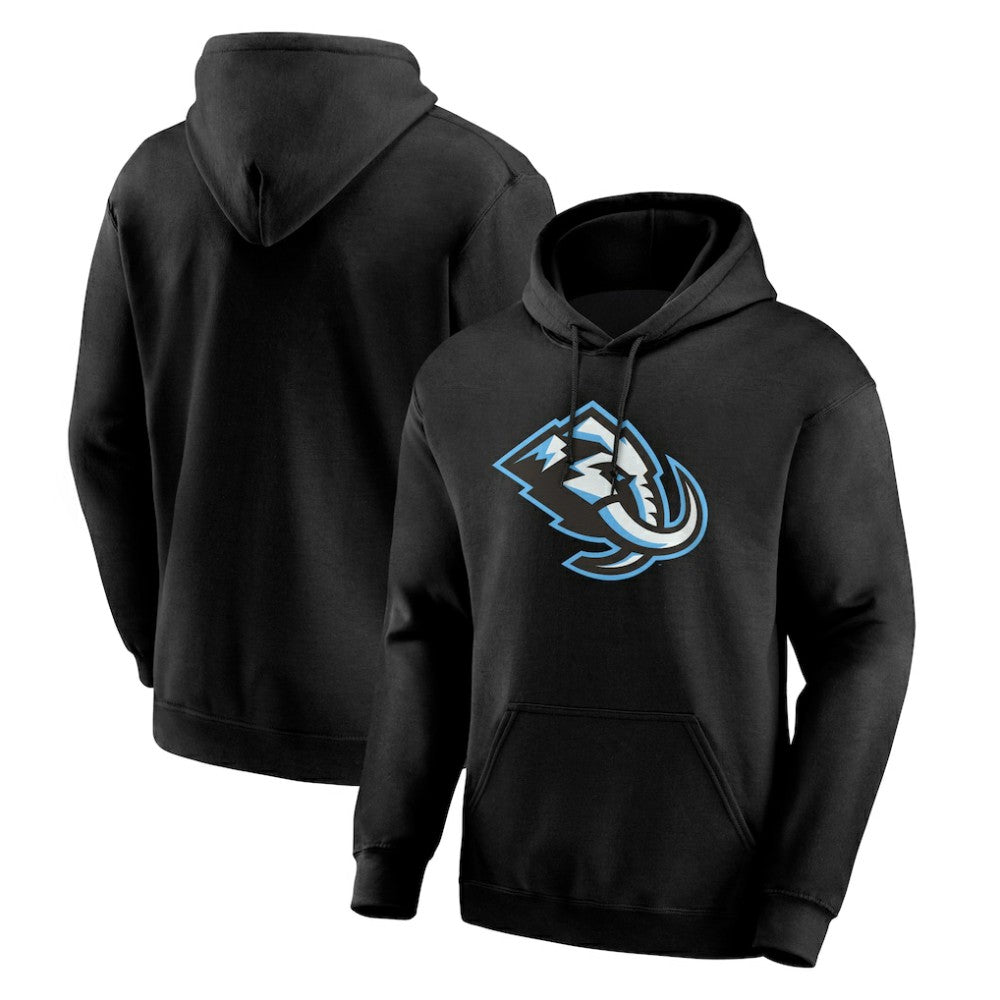 Utah Mammoth Logo Athletic Essential Hoodie - Black - NHL 2001552499