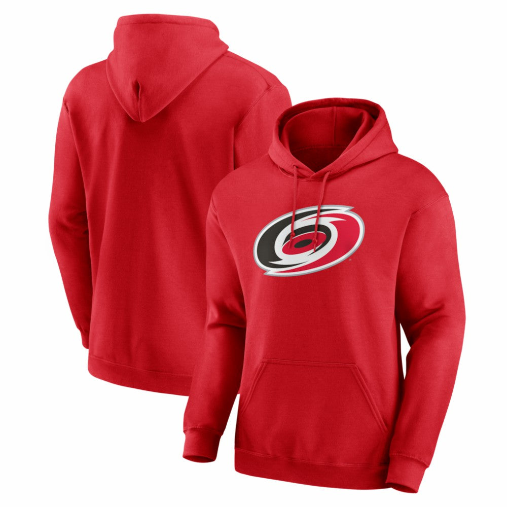 Carolina Hurricanes Logo Athletic Essential Hoodie - Red - NHL 2001552522