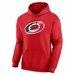 Carolina Hurricanes Logo Athletic Essential Hoodie - Red - NHL 2001552522