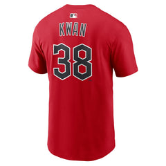 Steven Kwan Cleveland Guardians Nike Name & Number T-Shirt - Red - Nike Sale