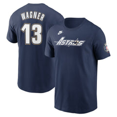 Billy Wagner Houston Astros Nike 2025 National Baseball Hall of Fame Name & Number T-Shirt - Navy - Nike Discount
