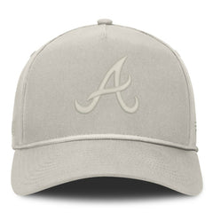 Atlanta Braves Fanatics Undertone A-Frame Adjustable Hat - Stone - Fanatics Lifestyle